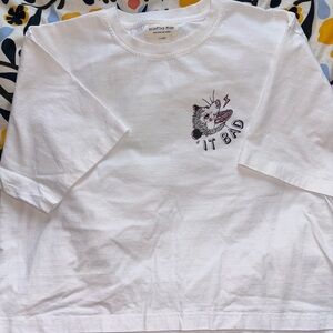 Octopied Mind "Dead Inside" Cropped T-Shirt